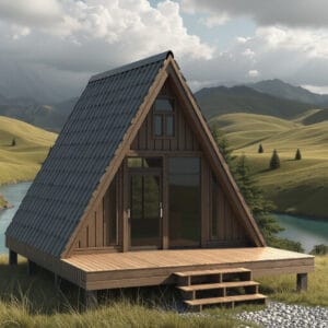 A-Frame házak 37,1 m²